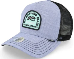 Clearance Djinns Do Nothing Club Ox-Diamond Blue/Black Trucker -