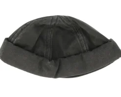 New Stetson Docker Co/Pe Black Short Beanie -