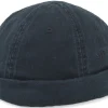 Short Beanies-Stetson Docker Cotton Black Short Beanie -