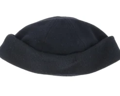 Short Beanies-Stetson Docker Wool/Cashmere Black Beanie -