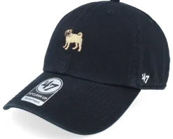 Sale 47 Brand Dog Base Runner Icon 47 Clean Up Black Dad Cap -