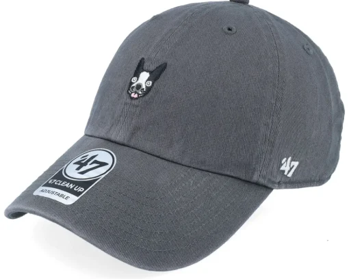 Online 47 Brand Dog Base Runner Icon 47 Clean Up Charcoal Dad Cap -