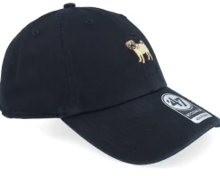 Sale 47 Brand Dog Base Runner Icon 47 Clean Up Black Dad Cap -