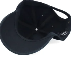 Dad Cap-47 Brand Dog Base Runner Icon 47 Clean Up Black Dad Cap -