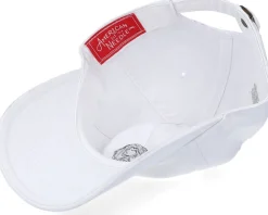 Clearance American Needle Dog Micro Slouch Snow White Dad Cap -