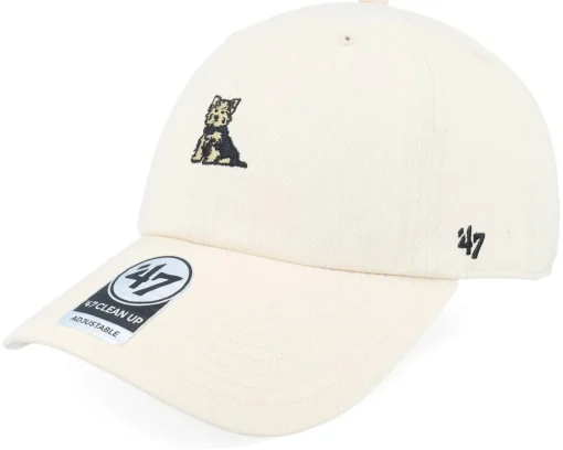 Outlet 47 Brand Dog-base Runner Icon 47 Clean Up Dad Cap - White