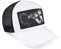 Velvet Caps-Calza Pennello Dogs Velvet White/Black A-frame Trucker -