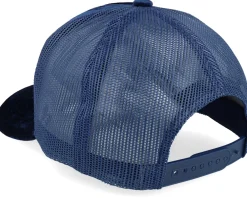 Trucker-Calza Pennello Dolphin Big Patch Velvet Navy Trucker - Blue