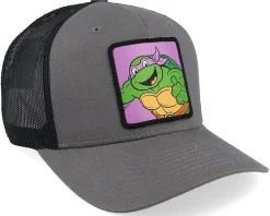 Trucker-TMNT Donatello Box /Black A-Frame Trucker - Grey