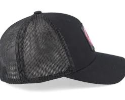 Sale Iconic Donut Smiley Face Retro Black Trucker -