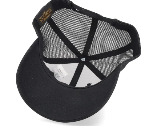 Sale Iconic Donut Smiley Face Retro Black Trucker -