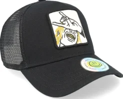 Trucker-Lucid Smile Dope Boy Patch Trucker - Black