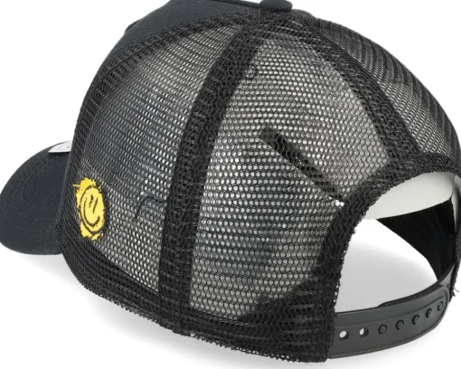 Trucker-Lucid Smile Dope Boy Patch Trucker - Black