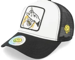 Trucker-Lucid Smile Dope Boy Patch Trucker - Black