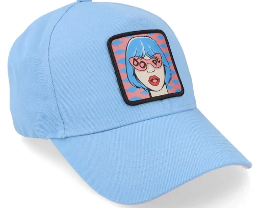 Sale 4REAL Dope Pop Art Patch Lightblue/Pink A-frame Adj -