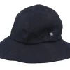 Buckets-CTH Ericson Doris Linen Black Bucket -