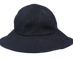 Buckets-CTH Ericson Doris Linen Black Bucket -