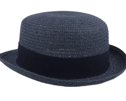 Straw Hat-Mayser Dorle Paperbr Blue Straw Hat -