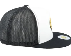Trucker-Lucid Smile Doughnut Smile White/Black A-frame Trucker -