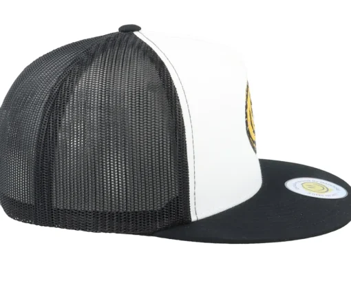 Trucker-Lucid Smile Doughnut Smile White/Black A-frame Trucker -
