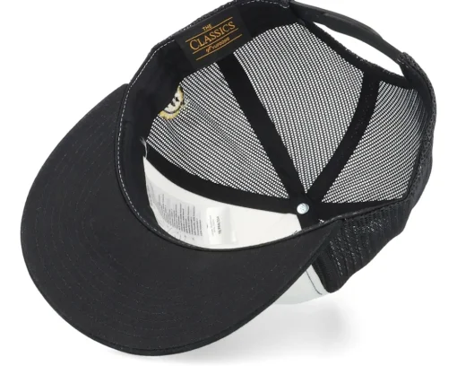 Trucker-Lucid Smile Doughnut Smile White/Black A-frame Trucker -
