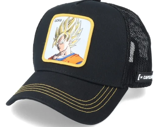 Trucker-Capslab Dragon Ball Goku /Orange Trucker - Black