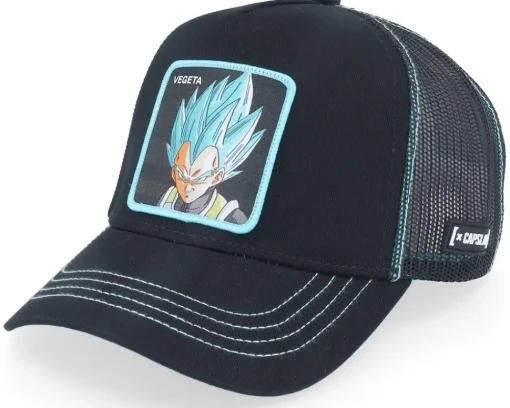 Trucker-Capslab Dragon Ball Vegeta /Turquoise Trucker - Black