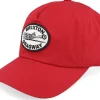 Dad Cap-Brixton Dragway Dark Red Dad Cap -