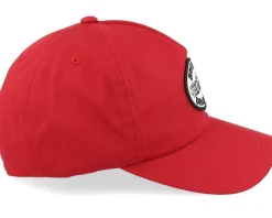 Dad Cap-Brixton Dragway Dark Red Dad Cap -