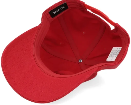Dad Cap-Brixton Dragway Dark Red Dad Cap -