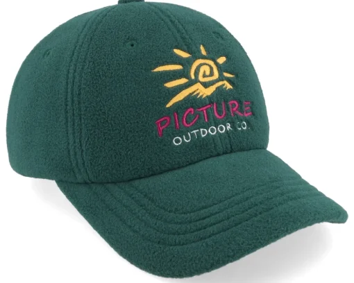 Dad Cap-Picture Dreeze Fleece Bb Cap Ponderosa Pine Dad Cap - Green