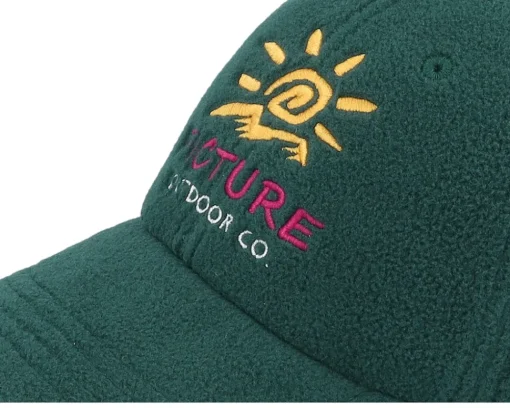 Dad Cap-Picture Dreeze Fleece Bb Cap Ponderosa Pine Dad Cap - Green