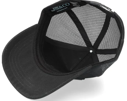 Trucker-John Hatter & Co Dressed For Success Black Trucker -