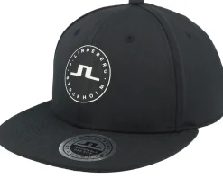 Snapback-J.Lindeberg Drive Cap Black Snapback -