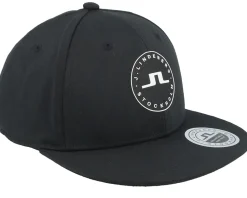 Snapback-J.Lindeberg Drive Cap Black Snapback -