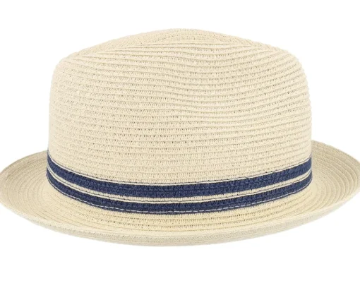 Clearance MJM Hats Duan Toyo Natural/Blue Straw Hat -