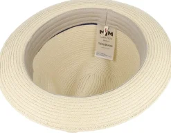 Clearance MJM Hats Duan Toyo Natural/Blue Straw Hat -