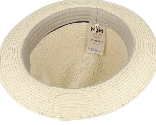 Clearance MJM Hats Duan Toyo Natural/Blue Straw Hat -