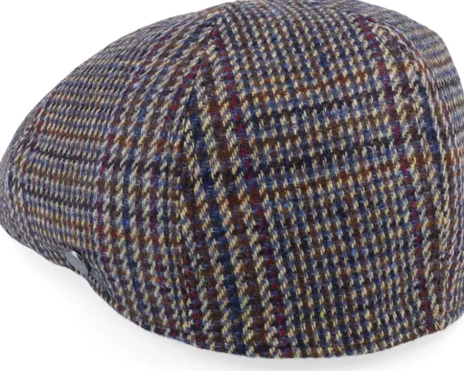 Sale Lierys Duck Cap Glecheck Beige Flatcap -