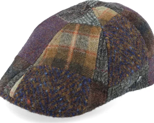 New Lierys Duck Cap Patchwork Flatcap -
