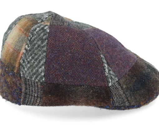 New Lierys Duck Cap Patchwork Flatcap -