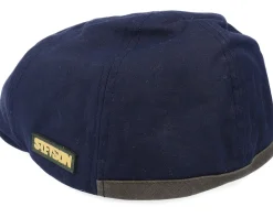 Flat Caps-Stetson Duck Cap Vintage Wax Flat Cap -