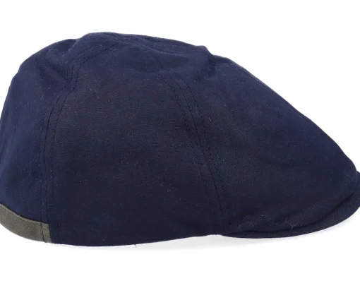 Flat Caps-Stetson Duck Cap Vintage Wax Flat Cap -