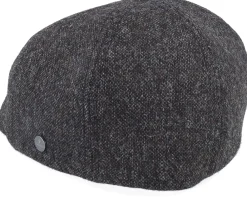 Clearance Lierys Duck Cap Wool Charcoal Flatcap -