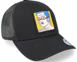 Best 4REAL Dumb And Broke Patch Black Trucker -