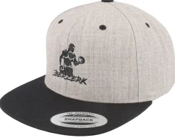 Snapback-Berzerk Dumbbell Bicep Curl Fitness Grey/Black Snapback -