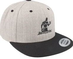 Snapback-Berzerk Dumbbell Bicep Curl Fitness Grey/Black Snapback -