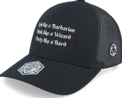Trucker-Critiql Hit Dungeon Lessons Black Trucker -