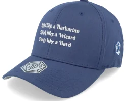 Best Critiql Hit Dungeon Lessons Wooly Combed Navy Flexfit -