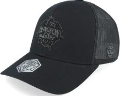 Best Critiql Hit Dungeon Master Dragon Silhouette Black Trucker -